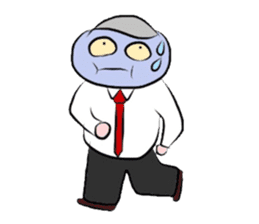 Office worker,Yassan sticker #2666857