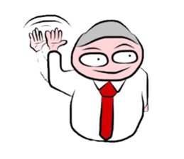 Office worker,Yassan sticker #2666870