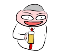 Office worker,Yassan sticker #2666871