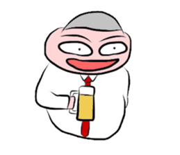 Office worker,Yassan sticker #2666871