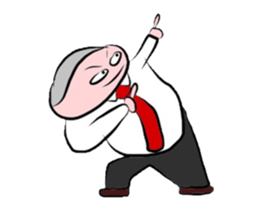 Office worker,Yassan sticker #2666874