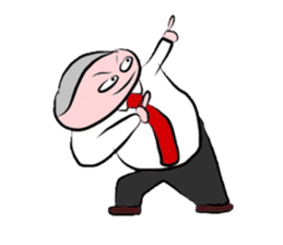 Office worker,Yassan sticker #2666874