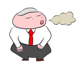 Office worker,Yassan sticker #2666875