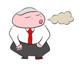 Office worker,Yassan sticker #2666875