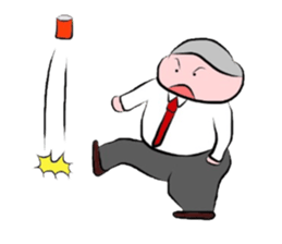 Office worker,Yassan sticker #2666876