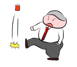 Office worker,Yassan sticker #2666876