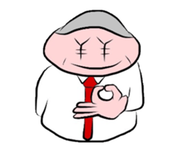 Office worker,Yassan sticker #2666878