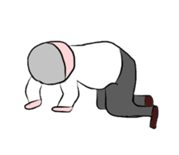 Office worker,Yassan sticker #2666879