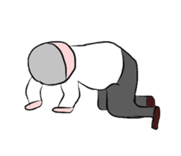 Office worker,Yassan sticker #2666879