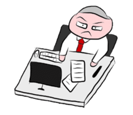Office worker,Yassan sticker #2666881