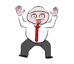 Office worker,Yassan sticker #2666886