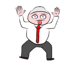 Office worker,Yassan sticker #2666886