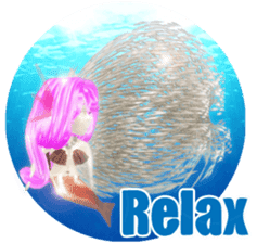 3D healing mermaid sticker sticker #2667149