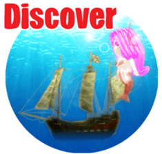 3D healing mermaid sticker sticker #2667150