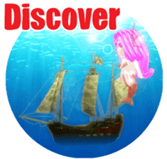 3D healing mermaid sticker sticker #2667150