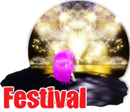 3D healing mermaid sticker sticker #2667161