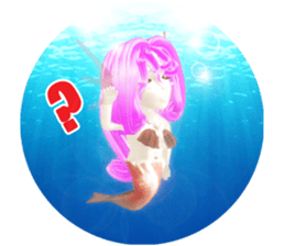 3D healing mermaid sticker sticker #2667163