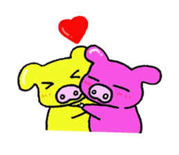 Buhi-Buhi Mr. pig sticker #2667215