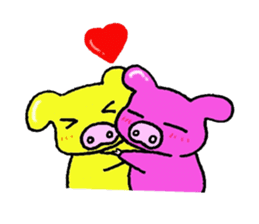 Buhi-Buhi Mr. pig sticker #2667215