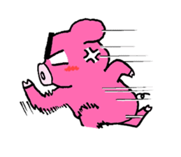 Buhi-Buhi Mr. pig sticker #2667243