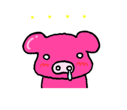 Buhi-Buhi Mr. pig sticker #2667246