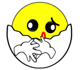 My name is "Yudetama" sticker #2668138