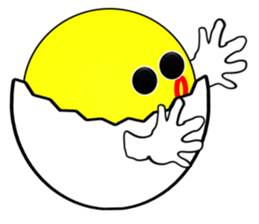 My name is "Yudetama" sticker #2668140