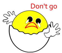 My name is "Yudetama" sticker #2668143