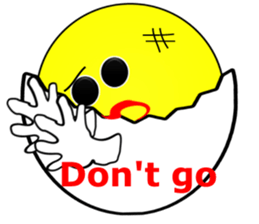 My name is "Yudetama" sticker #2668144