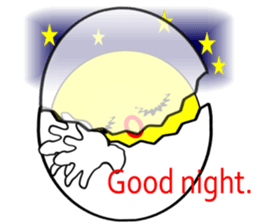 My name is "Yudetama" sticker #2668149