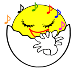 My name is "Yudetama" sticker #2668158