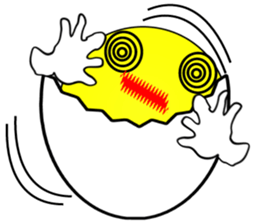 My name is "Yudetama" sticker #2668160