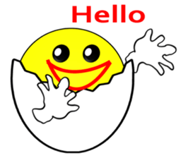 My name is "Yudetama" sticker #2668164