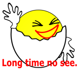 My name is "Yudetama" sticker #2668168