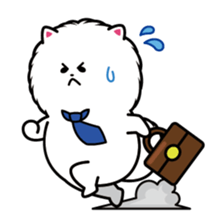 Everyday white Pome sticker #2668336