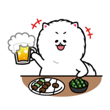 Everyday white Pome sticker #2668337