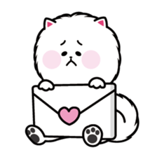 Everyday white Pome sticker #2668341