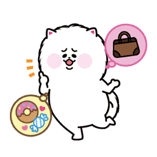 Everyday white Pome sticker #2668344