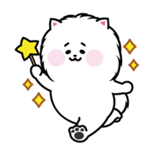 Everyday white Pome sticker #2668351