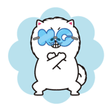 Everyday white Pome sticker #2668354