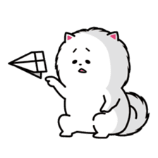 Everyday white Pome sticker #2668358