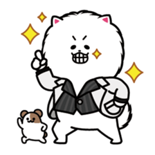 Everyday white Pome sticker #2668365