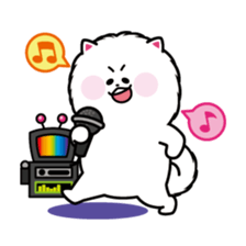 Everyday white Pome sticker #2668366