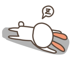 USAPON is funny rabbit. sticker #2668419