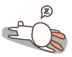 USAPON is funny rabbit. sticker #2668419