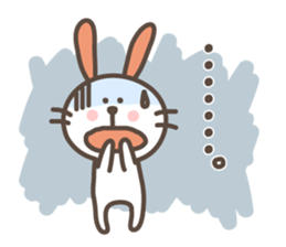 USAPON is funny rabbit. sticker #2668422