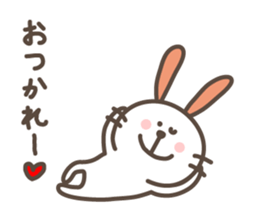 USAPON is funny rabbit. sticker #2668424