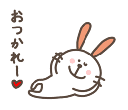USAPON is funny rabbit. sticker #2668424