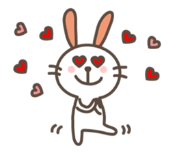 USAPON is funny rabbit. sticker #2668427