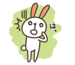 USAPON is funny rabbit. sticker #2668428